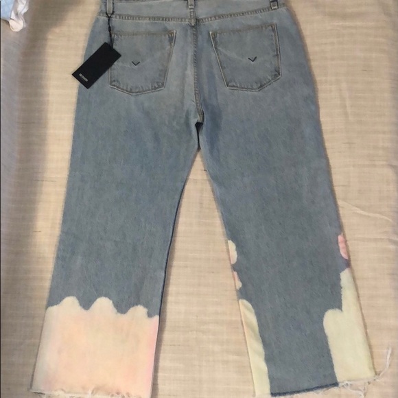 NWT Hudson Sloane jeans with pastel bleach 28 - Picture 7 of 12